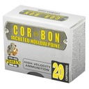 CORBON 9MM+P 115GR JHP 20/500 2