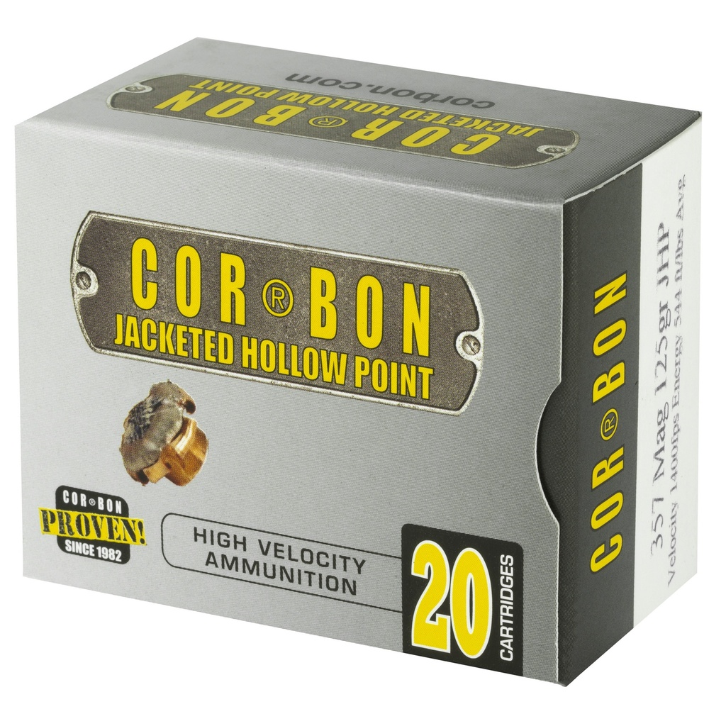 CORBON 357MAG 125GR JHP 20/500 2