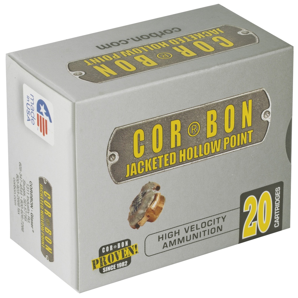 CORBON 357MAG 140GR JHP 20/500 1