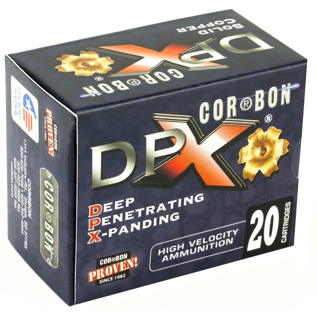 CORBON DPX 357MAG 125GR BRNS X 20/ 1