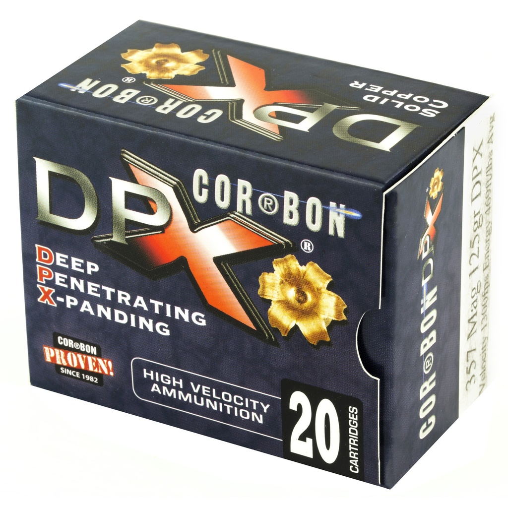 CORBON DPX 357MAG 125GR BRNS X 20/ 2