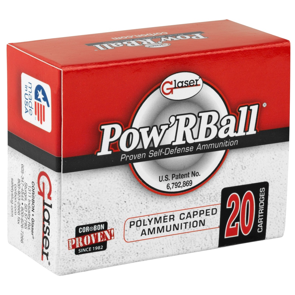 CORBON POW'RBALL 10MM 135GR 20/500 1