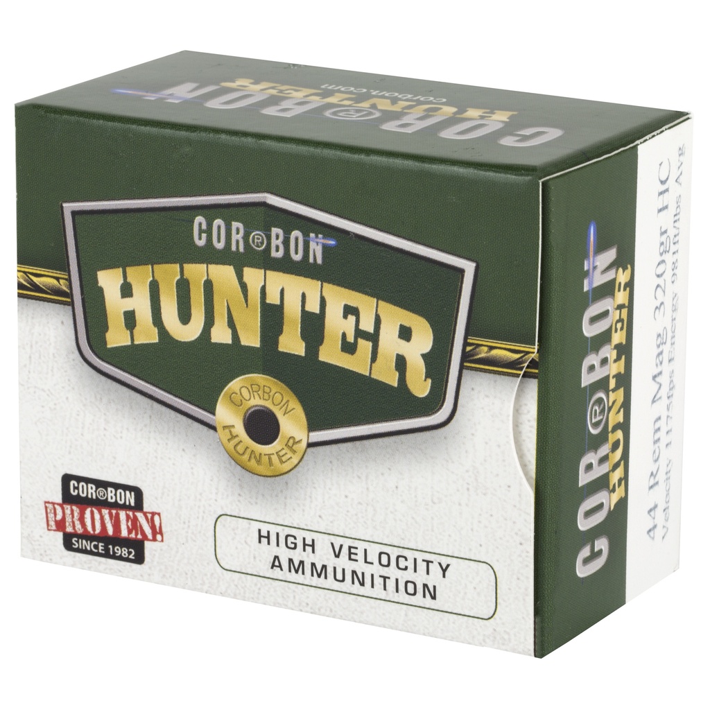 CORBON 44MAG 320GR HUNT HC 20/500 2