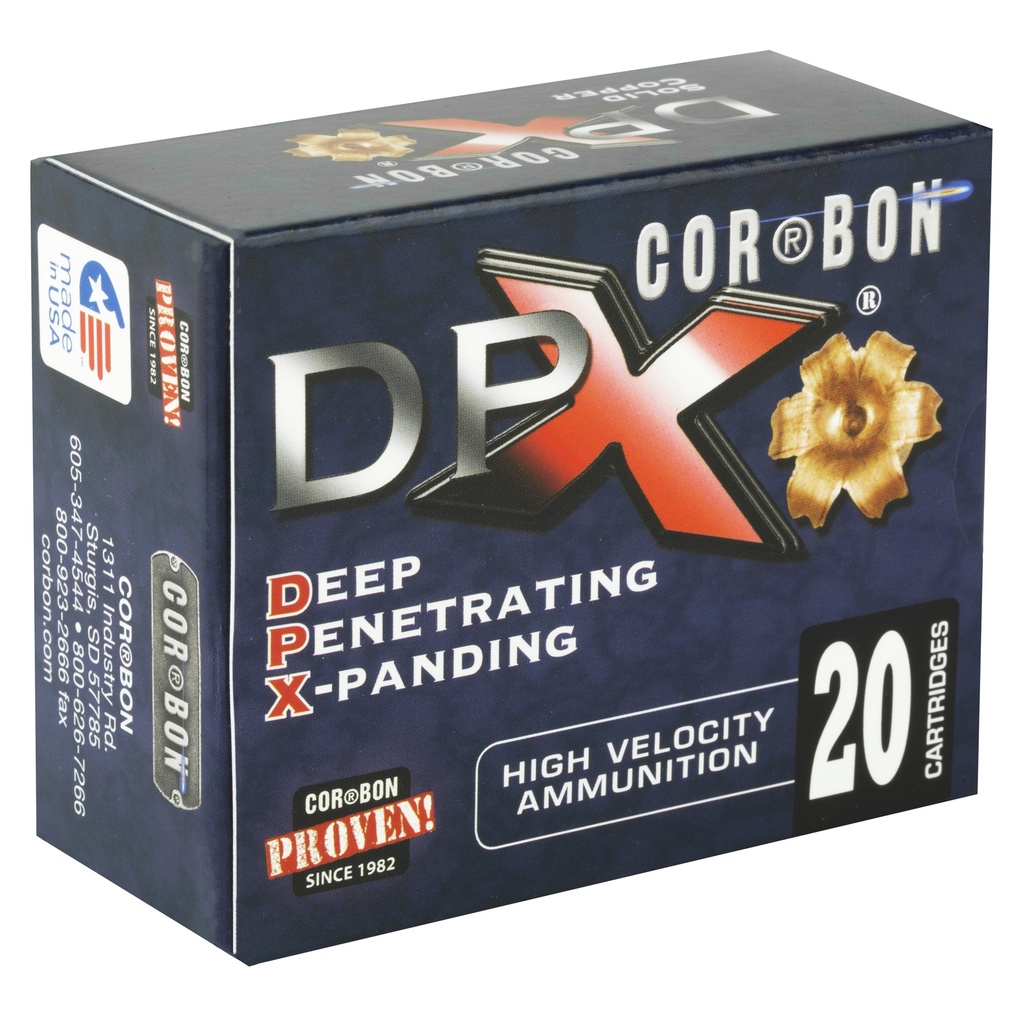 CORBON DPX 10MM 155GR BRNS X 20/500 1