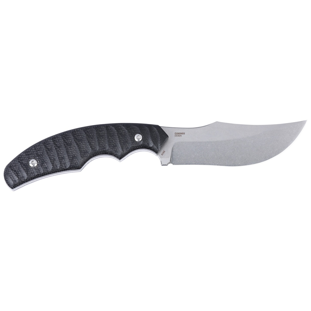 Columbia River Knife & Tool CRKT BURROWER 3.66" PLN BLK W/SHEATH 1