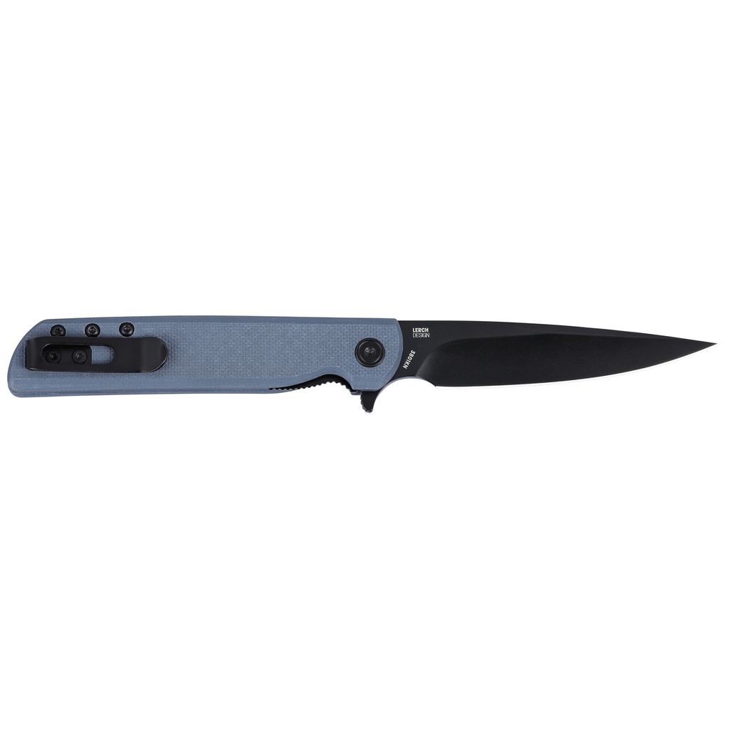 Columbia River Knife & Tool CRKT LCK+ PLAIN EDGE 3.38" GRY/BLK 1