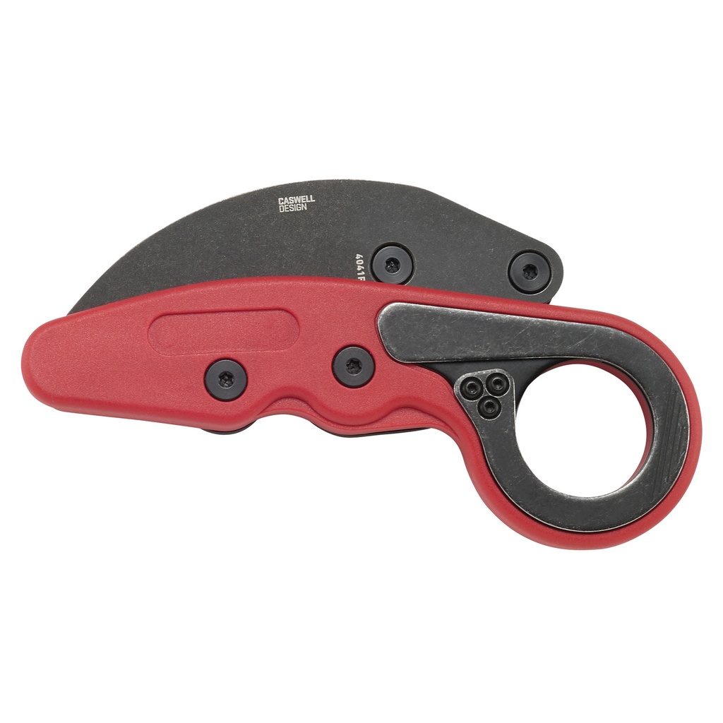 Columbia River Knife & Tool CRKT PROVOKE RED 2.47" PLAIN EDGE 1