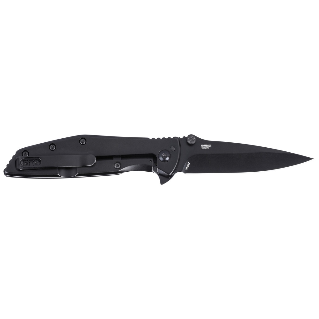Columbia River Knife & Tool CRKT SLAG 2.95" PLAIN EDGE BLACK 1