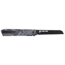 Columbia River Knife & Tool CRKT ZEPHYR 3.22" PLAIN EDGE WHT/BLK 1