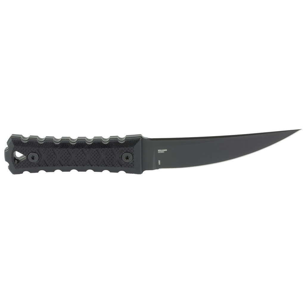 Columbia River Knife & Tool CRKT HZ4 4.76" PLN EDGE BLK W/SHEATH 1