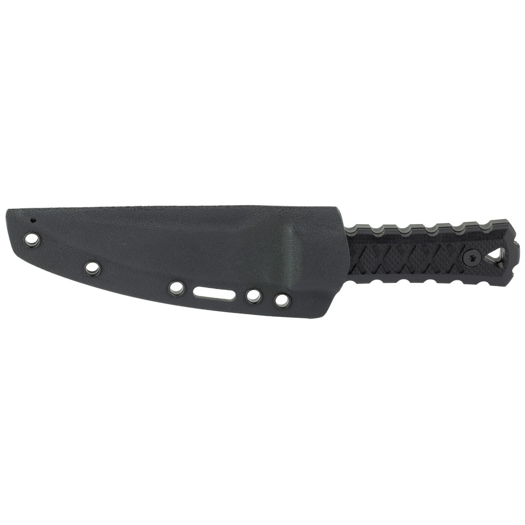 Columbia River Knife & Tool CRKT HZ4 4.76" PLN EDGE BLK W/SHEATH 2