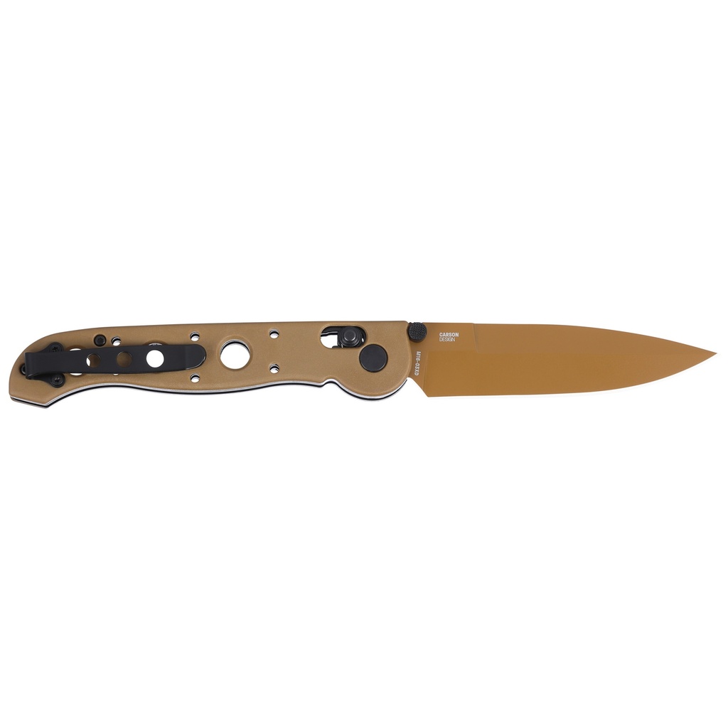Columbia River Knife & Tool CRKT M16-03XD 3.57" PLN DESERT TAN 1