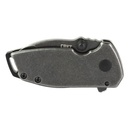 Columbia River Knife & Tool CRKT SQUID CMPCT BLACK 3.36" PLN EDG 2