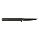 Columbia River Knife & Tool CEO FLIPPER BLACKOUT 3.35" PLN EDGE 1