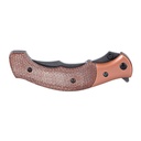 Columbia River Knife & Tool CRKT RITUAL COMPACT BROWN 3.05" PLN 1