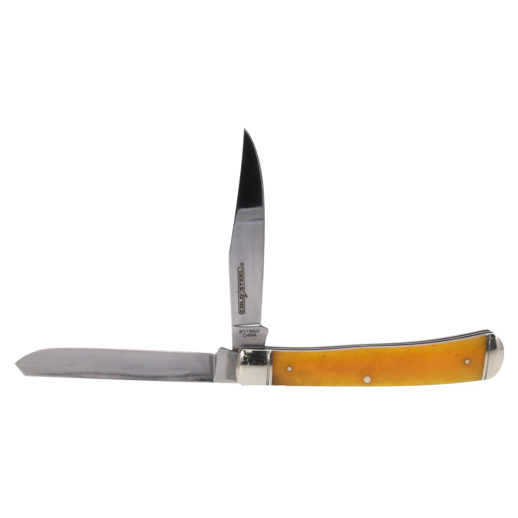 COLD STEEL TRAPPER 3.3" YLW BONE 1