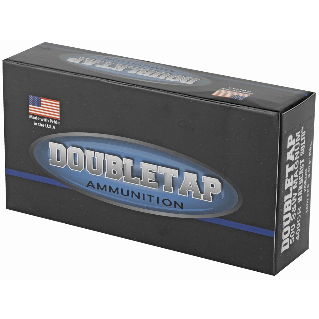 DoubleTap Ammunition DBLTAP 500SW 400GR HARDCAST 20/500 2