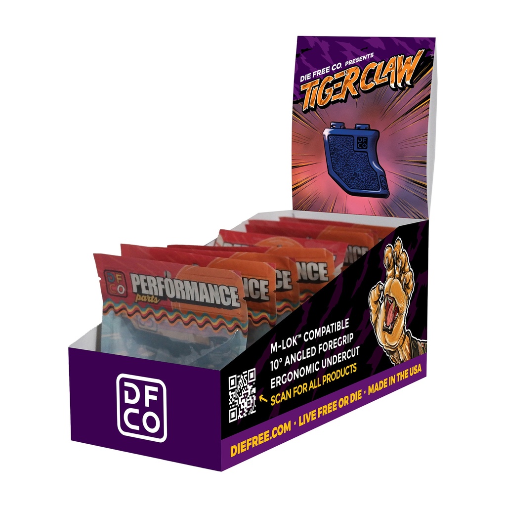 Die Free Co DFCO TIGER CLAW 10PK DISP CARTON 1
