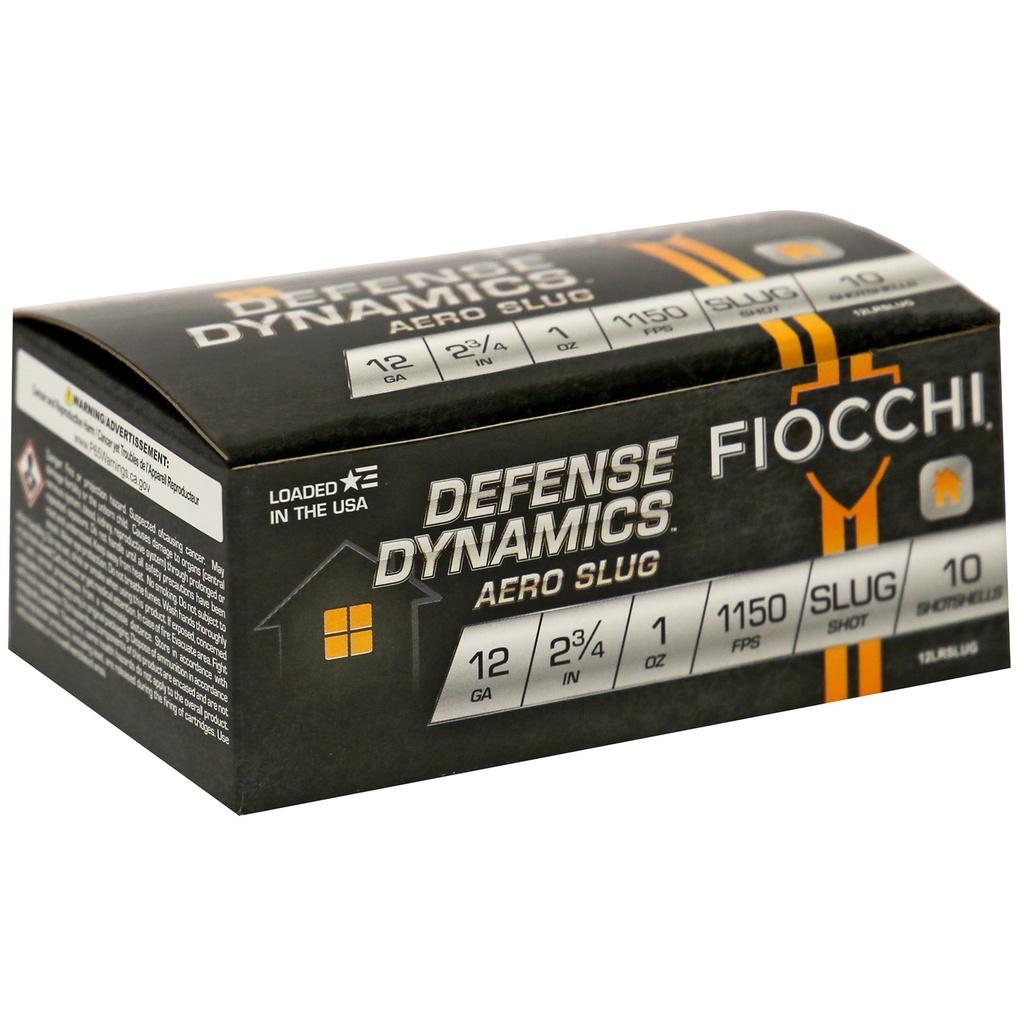 FIOCCHI 12GA AERO SLUG LW REC 10/250 1