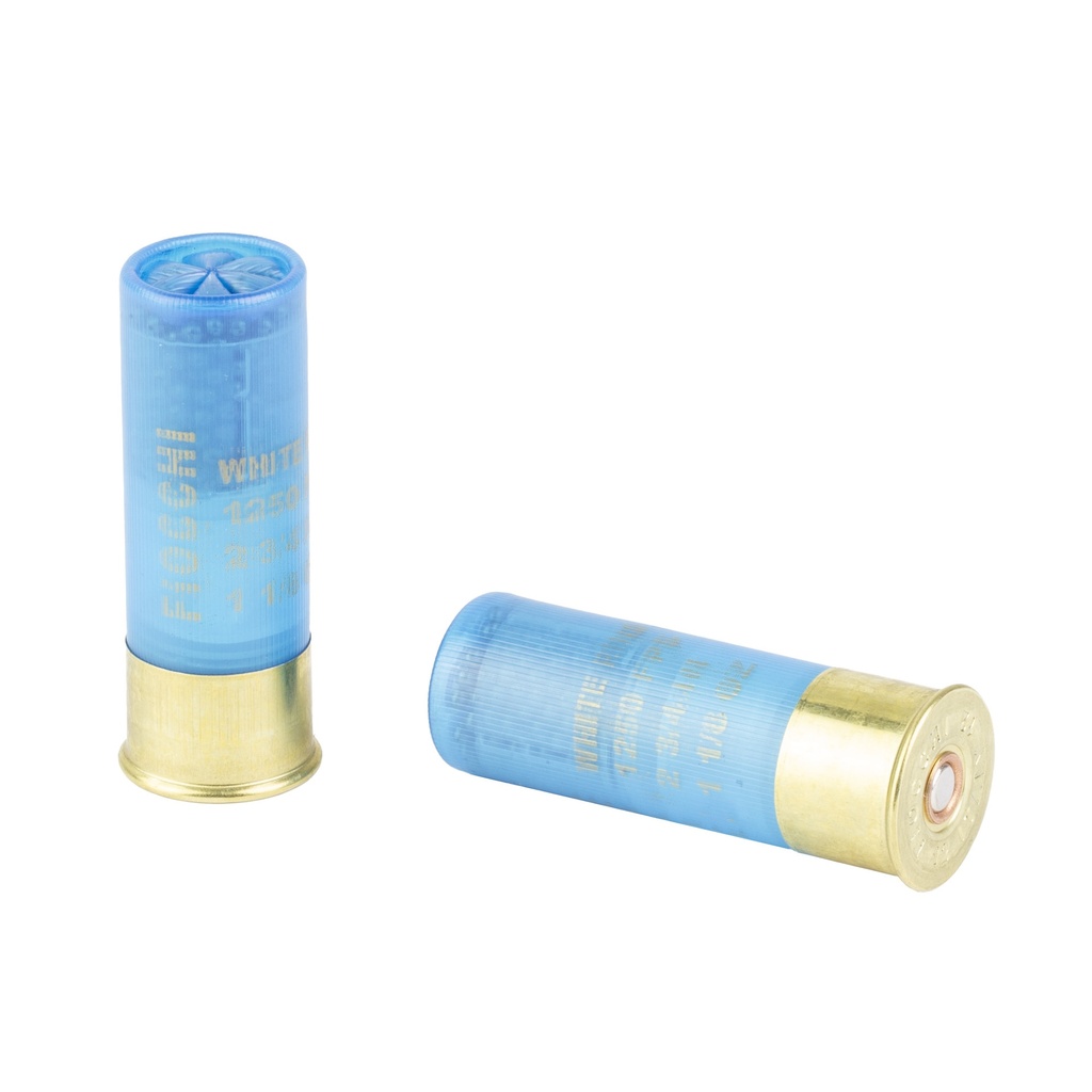 FIOCCHI WHITE RINO 12GA #7.5 25/250 3