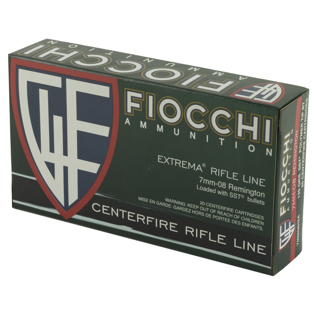 FIOCCHI 7MM-08REM 139GR SST 20/200 2