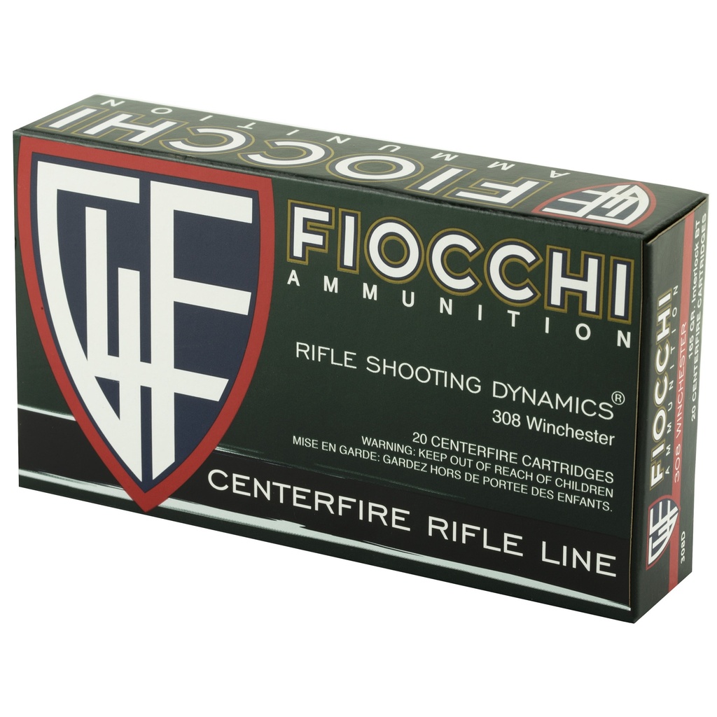 FIOCCHI 308WIN 165GR INT BTSP 20/200 2