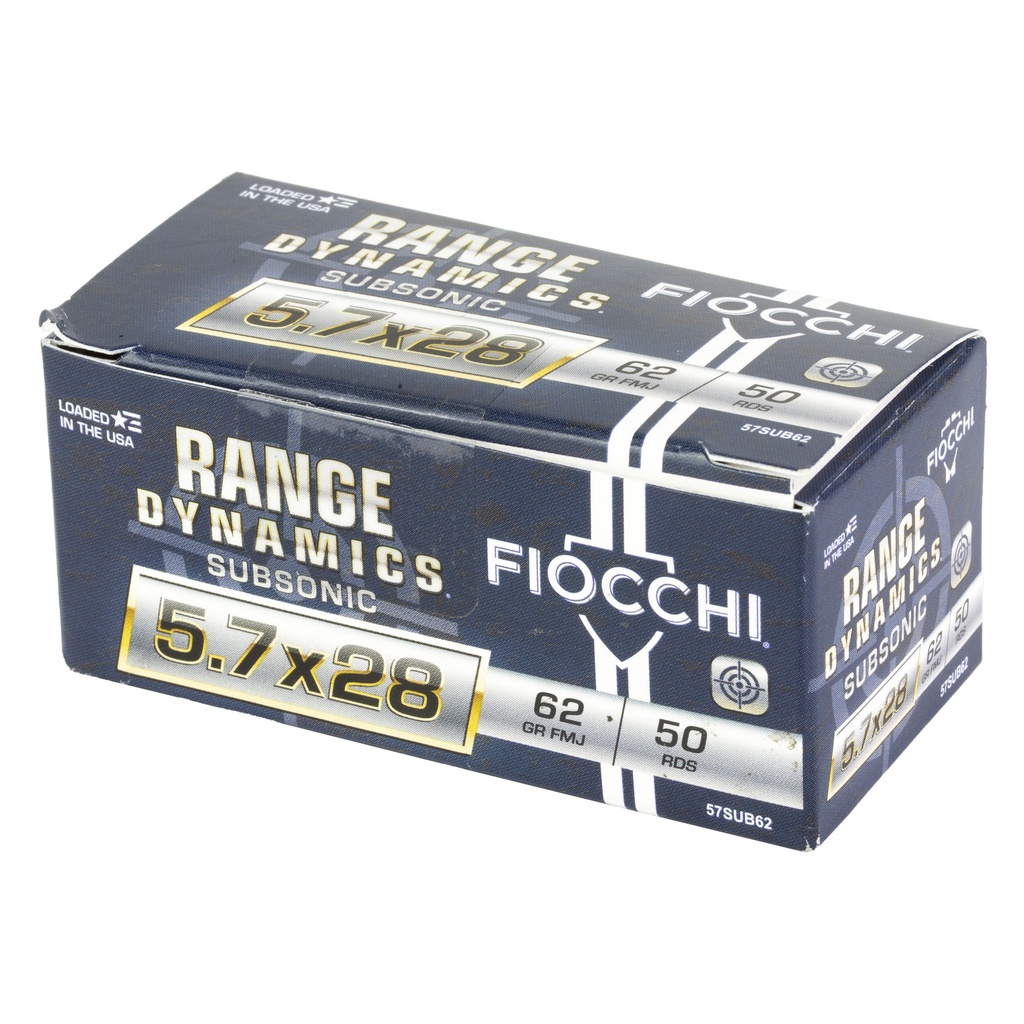FIOCCHI RP 5.7X28MM 62GR FMJ 50/500 2