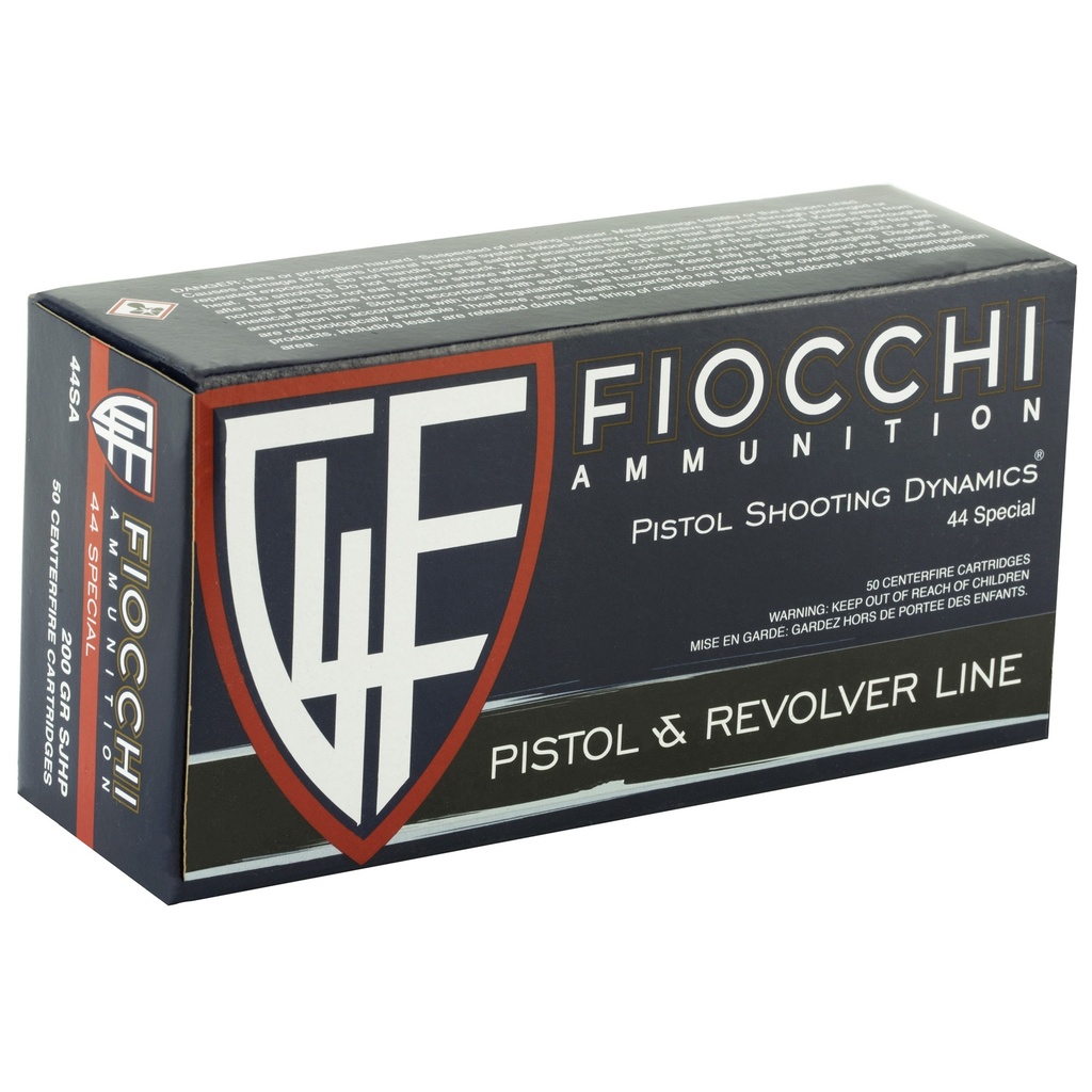 FIOCCHI 44SPL 200GR SJHP 50/500 1