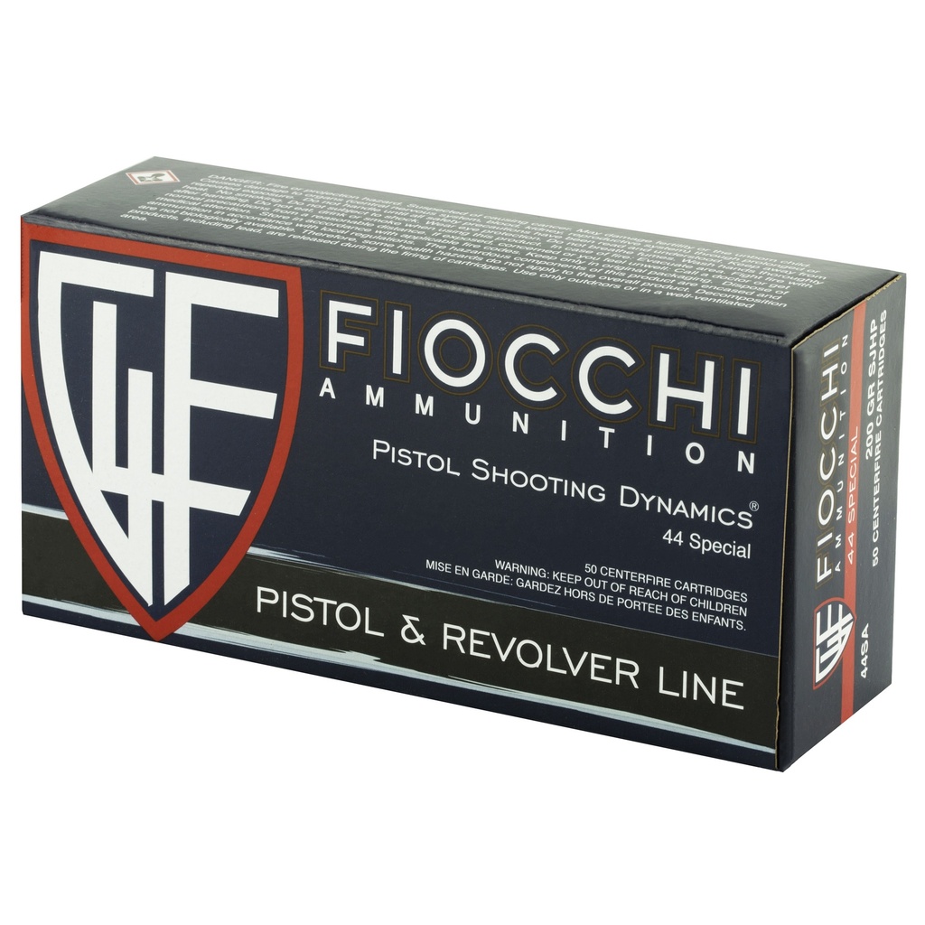 FIOCCHI 44SPL 200GR SJHP 50/500 2