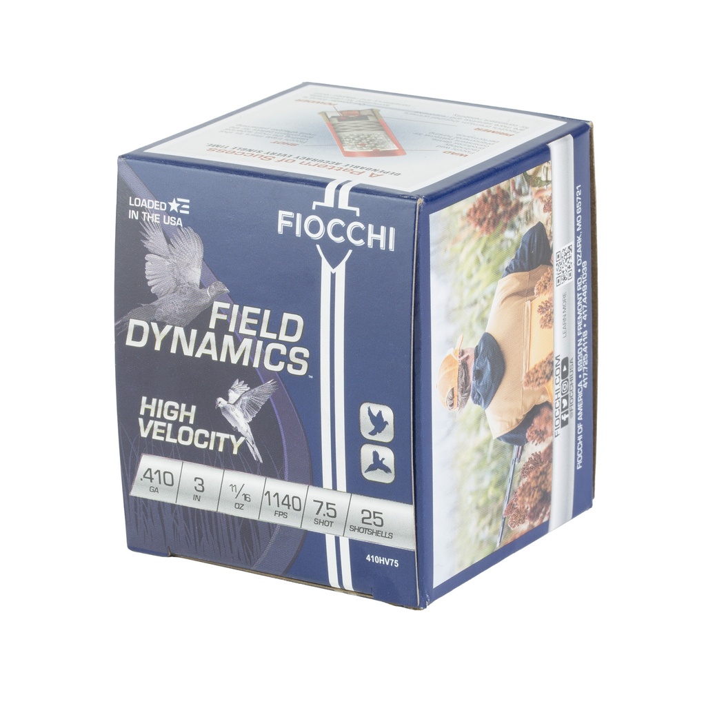 FIOCCHI HV LD 410 BORE 3 #7.5 25/250 2
