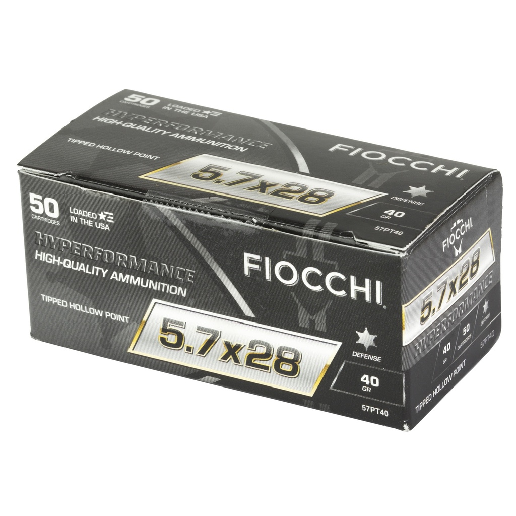 FIOCCHI HP 5.7X28MM 40GR THP 50/500 2