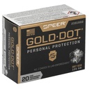Speer Ammunition SPR GOLD DOT 357SIG 125GR HP 20/200 1