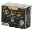 Speer Ammunition SPR GOLD DOT 9MM+P 124G HP SB 20/200 2