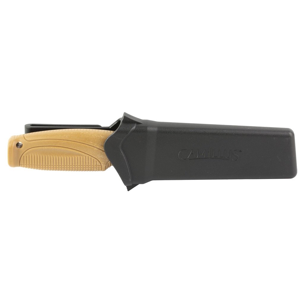 CAMILLUS SWEDGE 8.75" TAN W/SHEATH 2