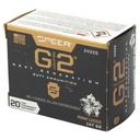 Speer Ammunition SPR GOLD DOT G2 9MM 147GR 20/200 2