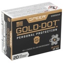 Speer Ammunition SPR GOLD DOT 25ACP 35GR HP 20/200 1