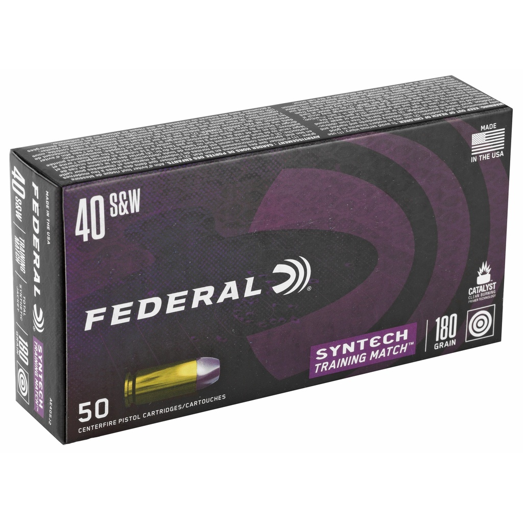 Federal FED SYNTECH 40SW 180GR TSJ 50/500 1
