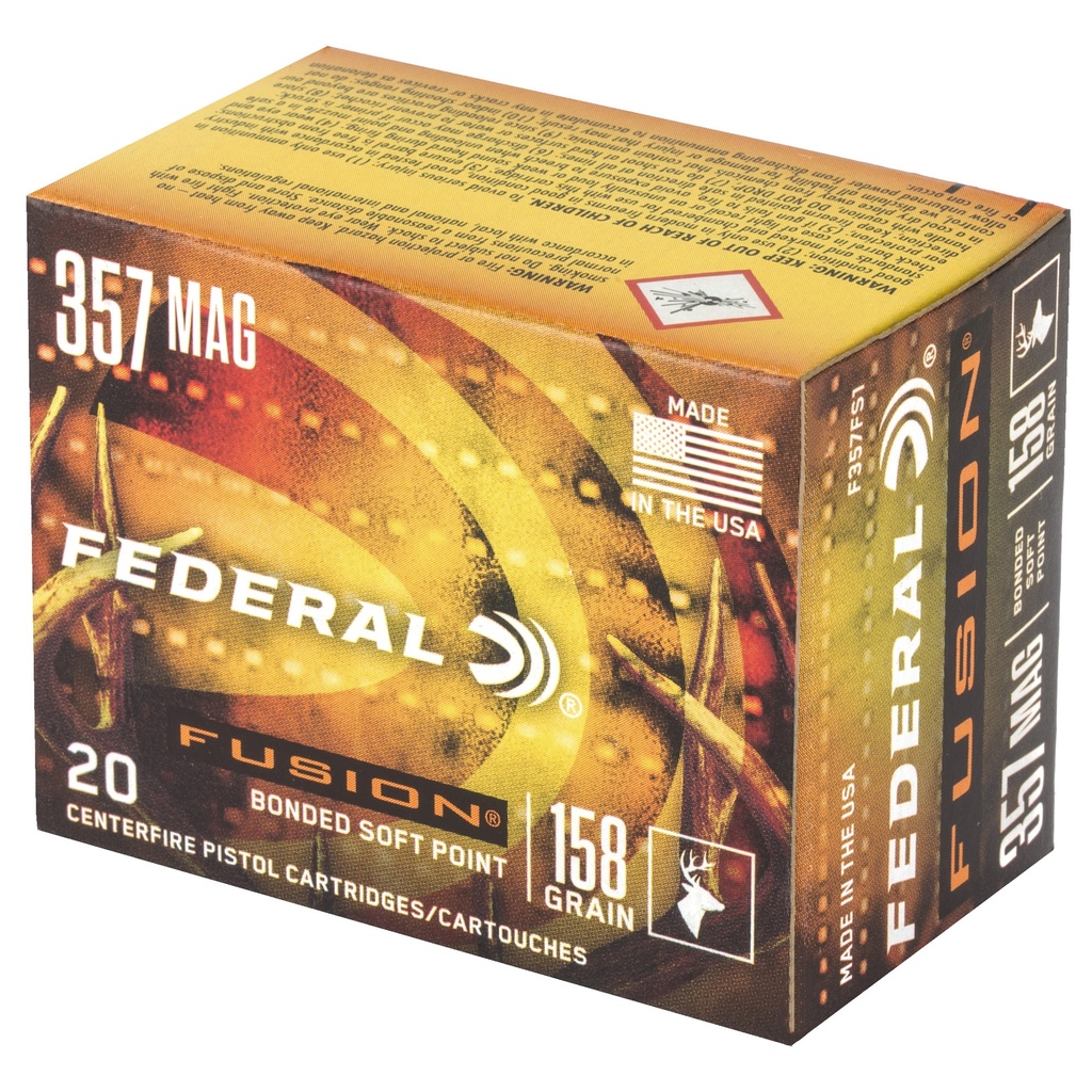 Federal FED FUSION 357MAG 158GR 20/200 2
