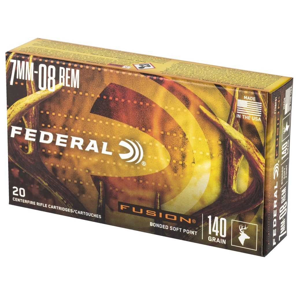 Federal FED FUSION 7MM-08 140GR 20/200 2