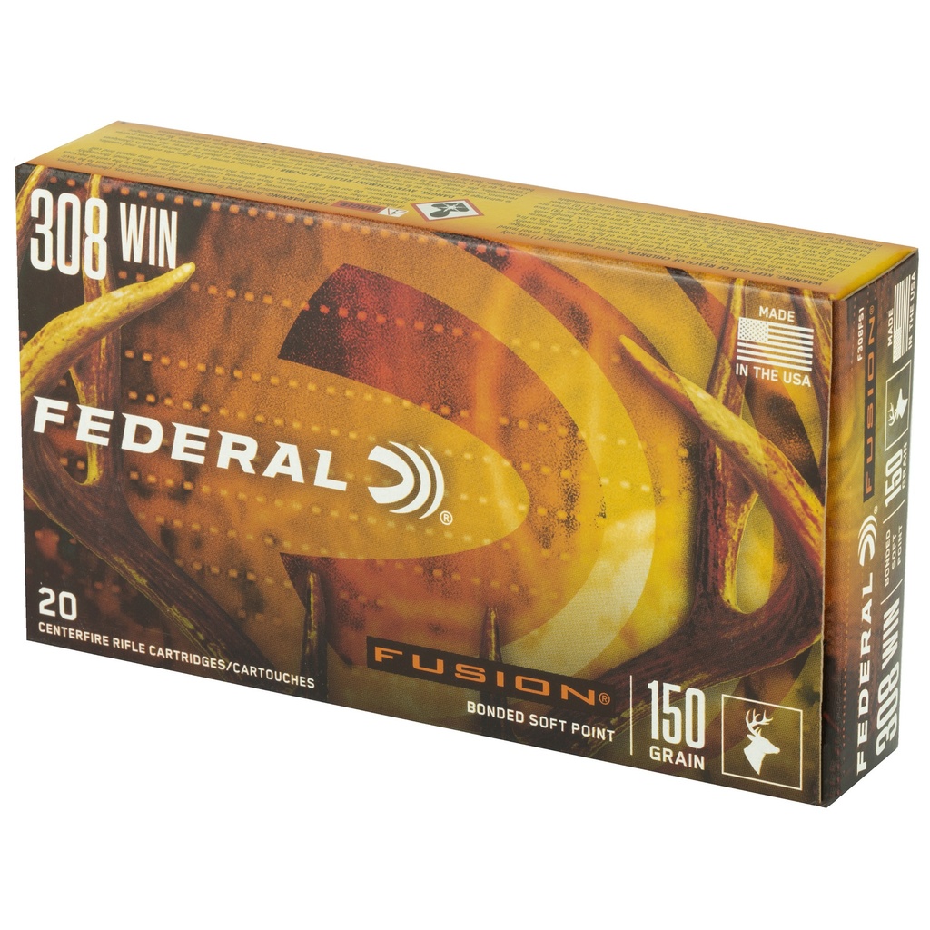 Federal FED FUSION 308WIN 150GR 20/200 2