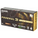 Federal FED GOLD MDL 224VLK 90GR BTHP 20/200 2
