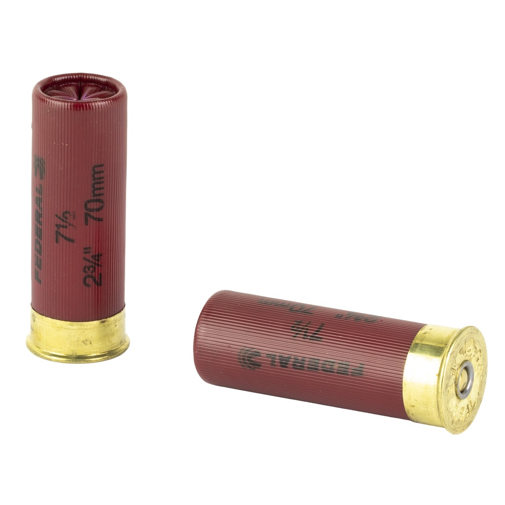 Federal FED GAME LOAD 12GA 2.75" #7.5 25/250 3