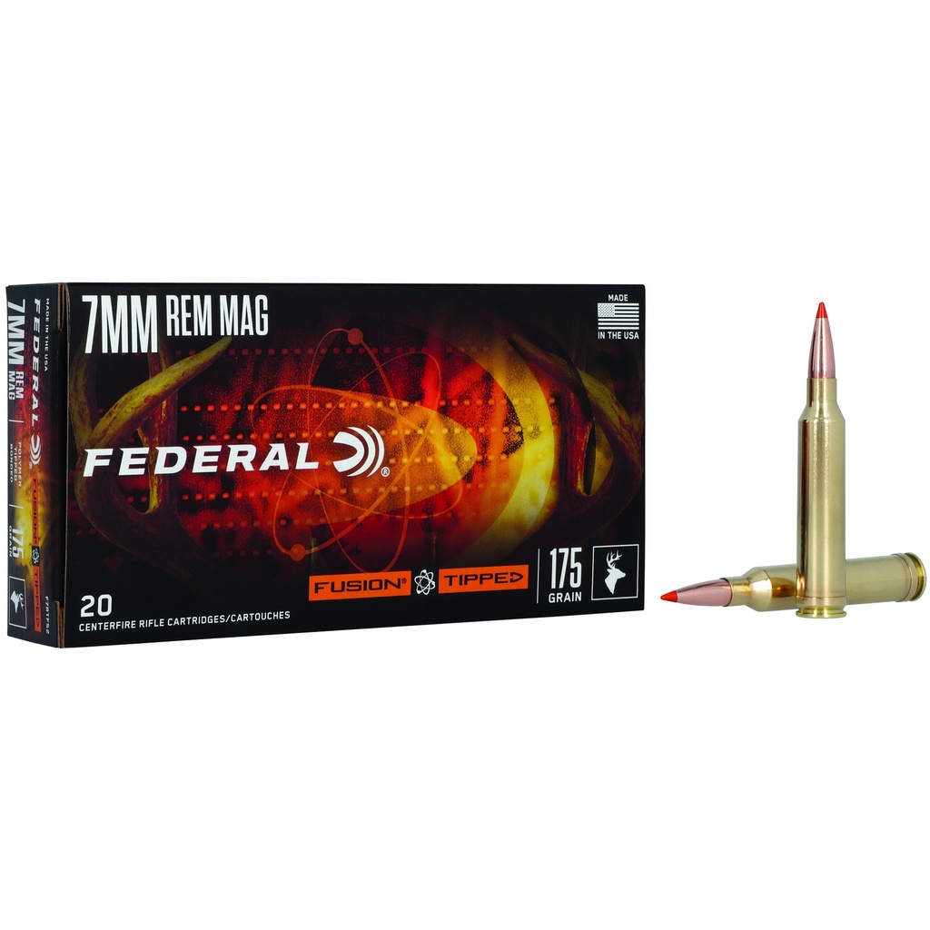Federal FED FUSION TIP 7MM MAG 175GR 20/200 1