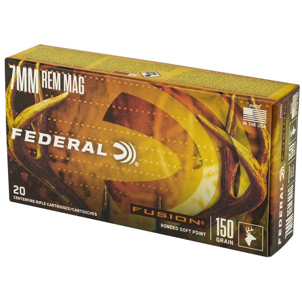 Federal FED FUSION 7MM REM MAG 150GR 20/200 2