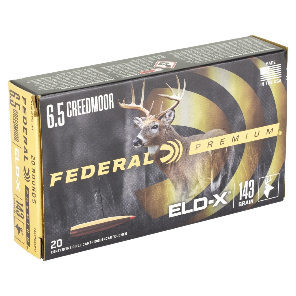 Federal FED PREM 6.5CM 143GR ELD-X 20/200 1