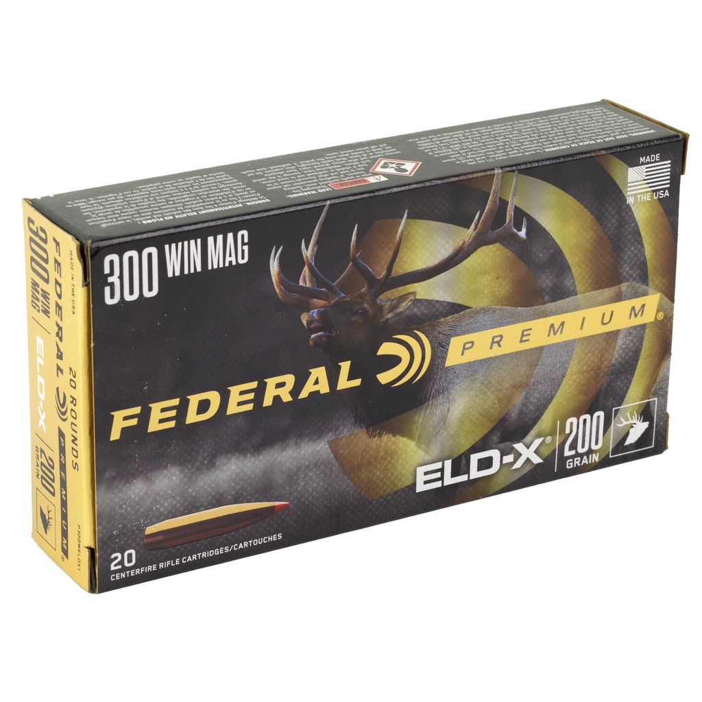 Federal FED PREM 300WIN 200GR ELD-X 20/200 1