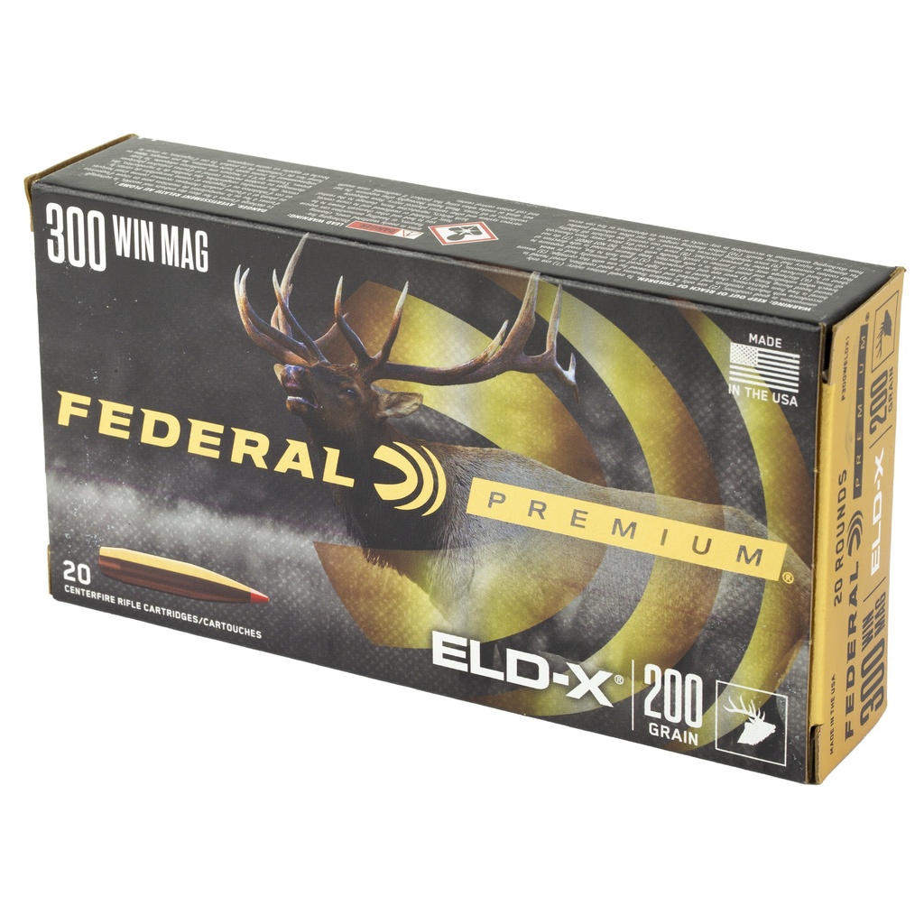 Federal FED PREM 300WIN 200GR ELD-X 20/200 2