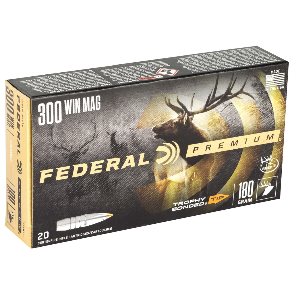 Federal FED PRM 300WIN 180GR TRPHY TP 20/200 1