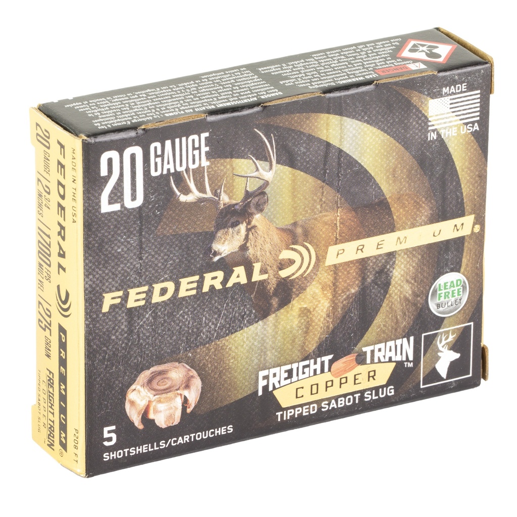 Federal FED FRT TRN 20GA 2.75 275GR SLG 5/50 1