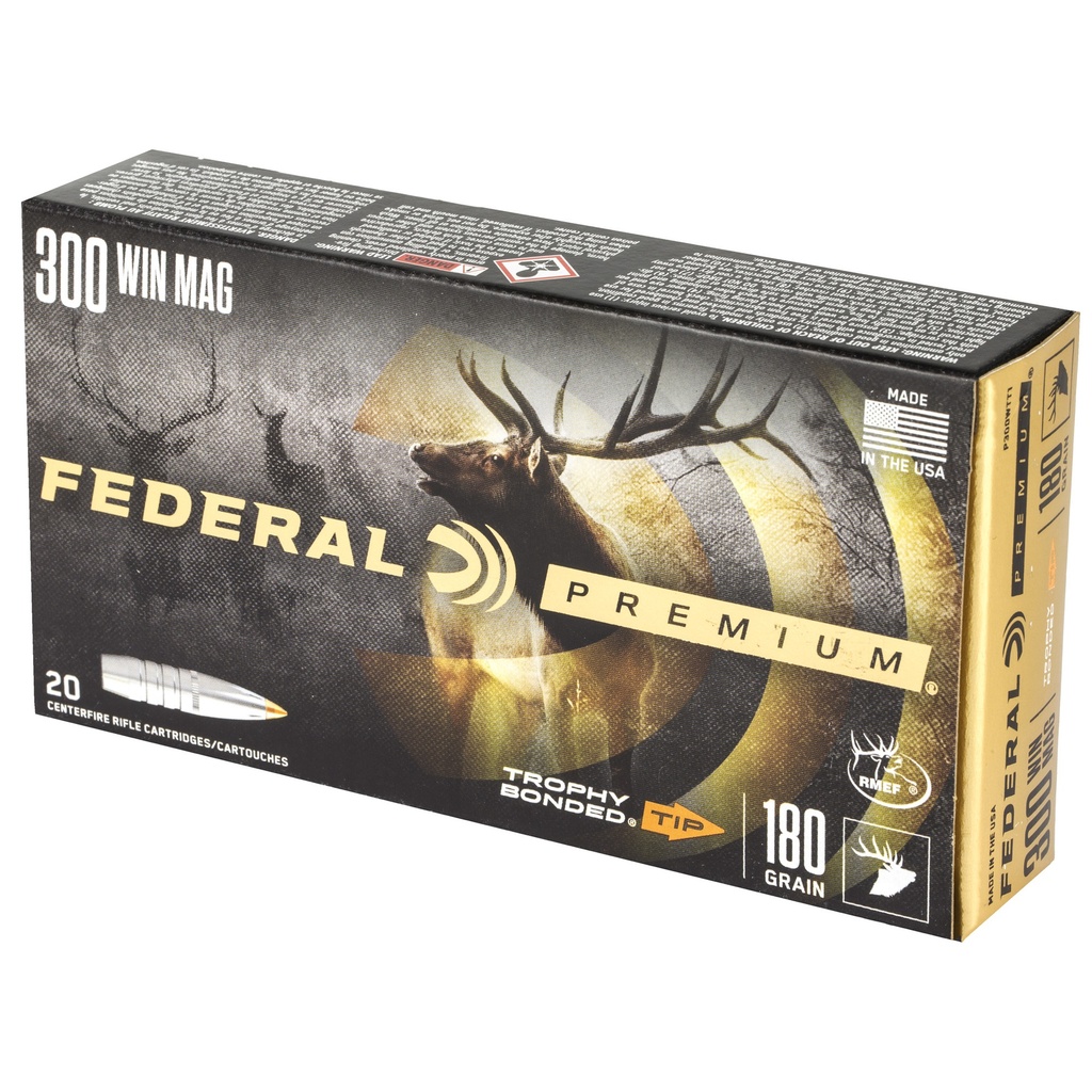 Federal FED PRM 300WIN 180GR TRPHY TP 20/200 2